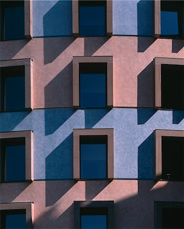 fenestration - Social Science Research Centre (WZB), Berlin, 1987. Architect: Stirling and Wilford Stock Photo - Rights-Managed, Code: 845-02729387