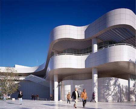 Le Getty Center, Los Angeles, en Californie. 1984-97. Architecte : Richard Meier Photographie de stock - Rights-Managed, Code: 845-02729620