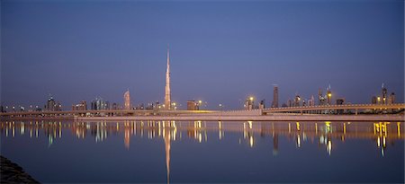 Burj Khalifa (Burj Dubai), Dubai, United Arab Emirates. Stock Photo - Rights-Managed, Code: 845-03464068