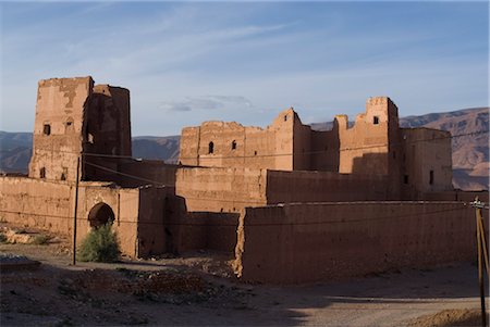 Kasbah, Tinerhir, Morocco Stock Photo - Rights-Managed, Code: 845-03464424