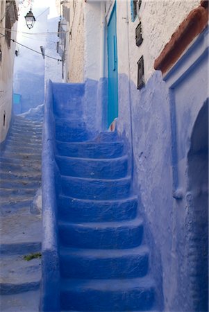 Chefchaouen, Morocco Foto de stock - Con derechos protegidos, Código: 845-03464436