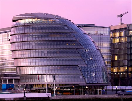 City Hall at Sunrise, London Stock Photo - Rights-Managed, Code: 845-03464456