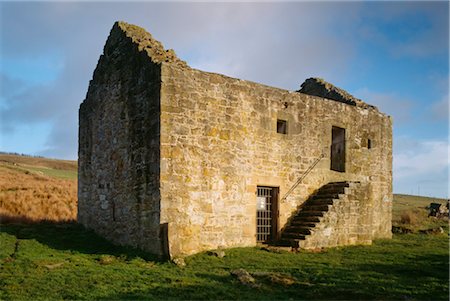 simsearch:845-03464674,k - Black Middens Bastle House. View from the west. Stock Photo - Rights-Managed, Code: 845-03464659