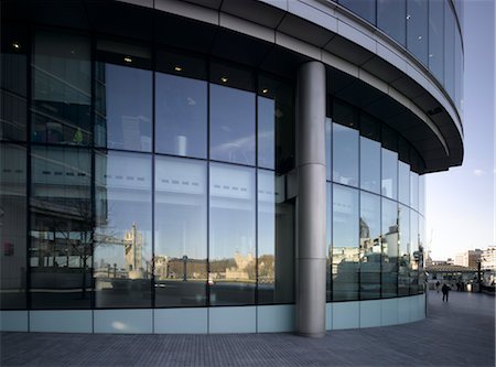 foster and partners - More London Riverside, London. Architects: Foster and Partners Fotografie stock - Rights-Managed, Codice: 845-03463390