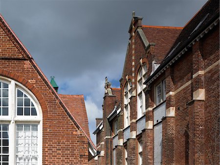 Victorian school building, Hastings. Architects: Pollard Thomas Edwards Stock Photo - Rights-Managed, Code: 845-03463486