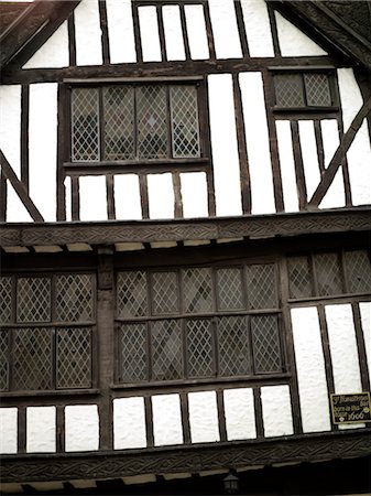 photographs black and white of famous buildings - Sir Thomas Herbert's House, York. Stock Photo - Rights-Managed, Code: 845-03463673