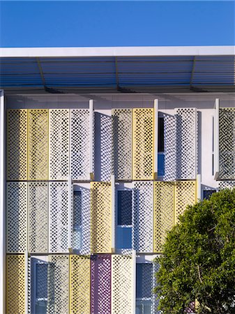 elevation - Step Up on 5th, Santa Monica, California. Architects: Pugh and Scarpa Stock Photo - Rights-Managed, Code: 845-03463713
