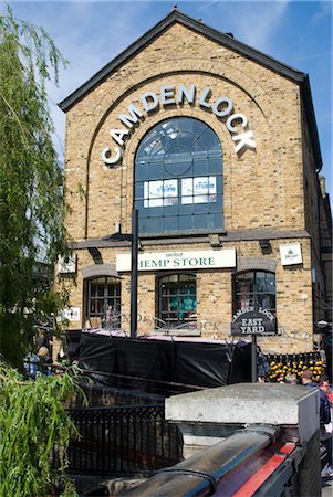 subway platform outside - Camden Lock, London Stock Photo - Rights-Managed, Code: 845-03463849