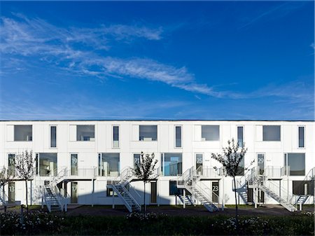 simsearch:845-05837930,k - Trekroner Housing Development, Roskilde. Architects: Dorte Mandrup Arkitekter Foto de stock - Direito Controlado, Número: 845-03463929