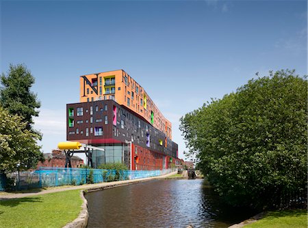 Chips, New Islington, Manchester.  Architects: Will Alsop Foto de stock - Con derechos protegidos, Código: 845-03552441