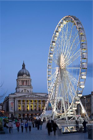 simsearch:845-03552780,k - Old Market Square, Nottingham, England. RIBA Award winning redevelopment.  Architects: Gustafson Porter Foto de stock - Con derechos protegidos, Código: 845-03552585