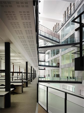 Manchester Interdisciplinary Biocentre, John Garside Building.  Architects: Anshen + Allen Foto de stock - Con derechos protegidos, Código: 845-03552689
