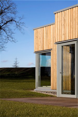 residential landscape - House on the Hill, Aberdeenshire.  Architects: Paterson Architects Stock Photo - Rights-Managed, Code: 845-03552977