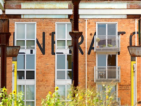 redevelopment - Electric Wharf, Coventry.  Architects: Bryant Priest Newman Stock Photo - Rights-Managed, Code: 845-03553036