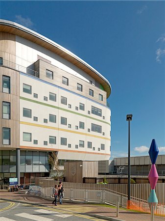 Royal Alexandra Children's Hospital, Brighton.  Architects: Building Design Partnership Stock Photo - Rights-Managed, Code: 845-03553098