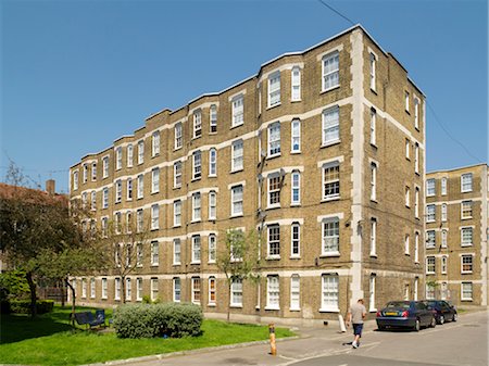 simsearch:845-03777306,k - Peabody Trust Peabody Sound Pilton Place, London. Refurbishment of social housing flats in London.  Architects: Peabody Trust Foto de stock - Con derechos protegidos, Código: 845-03553215