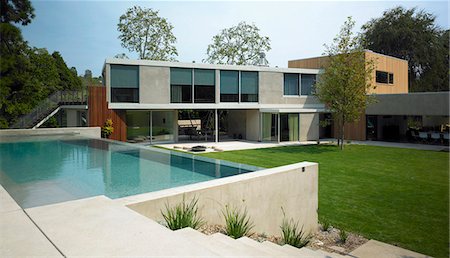 residential - Kaplan Wright House, Los Angeles. Architects: Susan Minter Stock Photo - Rights-Managed, Code: 845-03720616