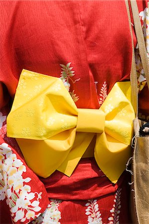 A furisode kimono, worn by an unmarried woman in Kyoto, Japan Stock Photo - Rights-Managed, Code: 845-03721018