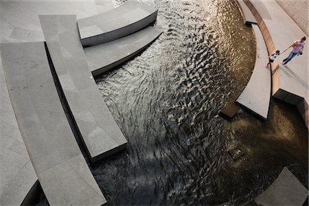 scenery children not illustration - Sunken Stone Garden, Cheonggye Plaza, Seoula۪s Central Business District. Architects: Mikyoung Kim Foto de stock - Con derechos protegidos, Código: 845-03721157