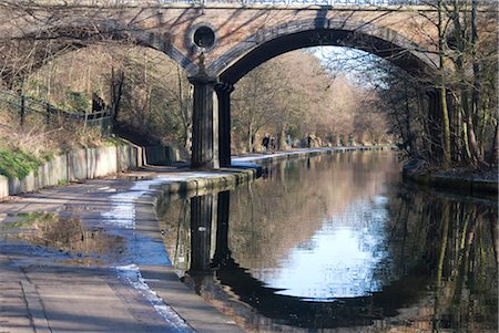 path waterside - Macclesfield Bridge, aka 'Blow up Bridge', Regent's Canal, near Regent's Park, London, NW1, England Stock Photo - Rights-Managed, Code: 845-03721236