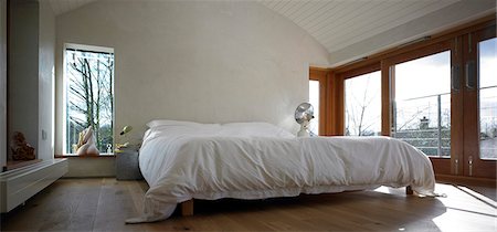 simsearch:845-03720540,k - Bedroom, Pewsey, Wiltshire. Architects: Chance De Silva Architects Stock Photo - Rights-Managed, Code: 845-03777262