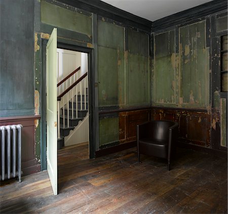 Small empty Georgian house. Front room. Architects: Chris Dyson Architects Foto de stock - Con derechos protegidos, Código: 845-03777521