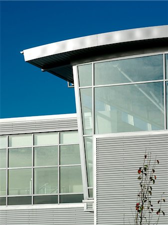Modern office windows, Audi, Watford. Architects: PDP Group Ltd Stock Photo - Rights-Managed, Code: 845-03777681