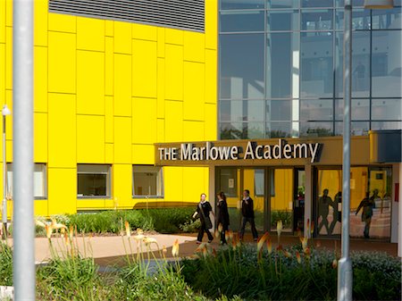 The Marlowe Academy Ramsgate. Architects: BDP, Building Design Partnership Stock Photo - Rights-Managed, Code: 845-03777700