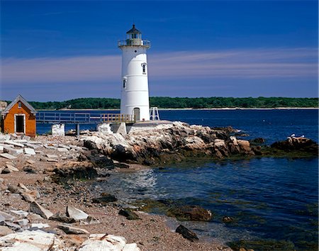 LIGHTHOUSE NEW CASTLE NEW HAMPSHIRE Stock Photo - Rights-Managed, Code: 846-06112087