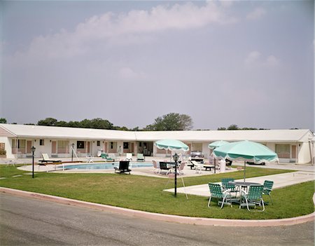 1960s MOTOR INN NEW JERSEY USA TRAVEL LODGING ACCOMMODATION Foto de stock - Con derechos protegidos, Código: 846-02794847