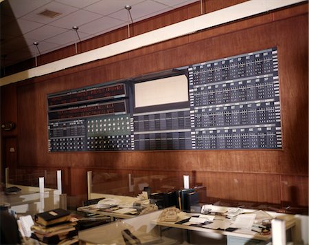 1970s INTERIOR OF BANK STOCK BROKERS Stock Photo - Rights-Managed, Code: 846-02794918