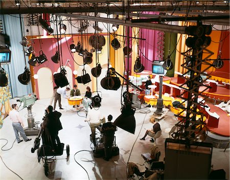 radiophonique - STUDIO TV Photographie de stock - Rights-Managed, Code: 846-02795216