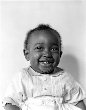 PORTRAIT CHILD LAUGHING HAPPY 1940s Stock Photo - Rights-Managed, Code: 846-02795696