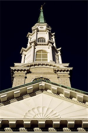 INDEPENDENT PRESBYTERIAN CHURCH BUILT 1816 SAVANNAH, GA Foto de stock - Con derechos protegidos, Código: 846-03164033