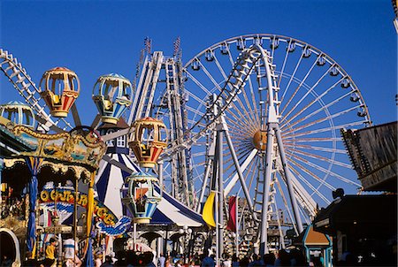 fiera - AMUSEMENT PIER WILDWOOD, NJ Fotografie stock - Rights-Managed, Codice: 846-03164337