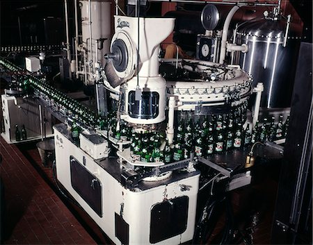 1970s INTERIOR OF 7UP BOTTLING PLANT Stock Photo - Rights-Managed, Code: 846-03164702