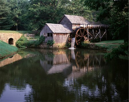 simsearch:846-03164909,k - MABRY MILL BLUE RIDGE PARKWAY EN VIRGINIE Photographie de stock - Rights-Managed, Code: 846-03164890