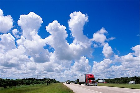 TRAFFIC ON INTERSTATE 95 FLORIDA Foto de stock - Direito Controlado, Número: 846-03164966