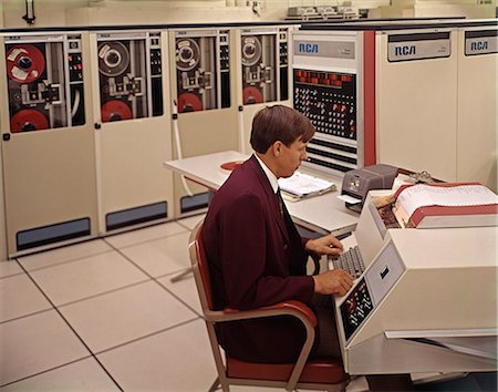 1970s COMPUTER PRINTER Stock Photo - Rights-Managed, Code: 846-03165140