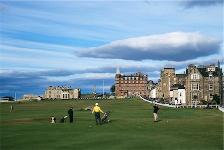 SCOTLAND ST. ANDREWS GOLF COURSE Stock Photo - Rights-Managed, Code: 846-03165408