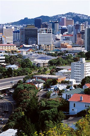 simsearch:846-03165304,k - WELLINGTON, NEW ZEALAND VIEW OF CITY Foto de stock - Con derechos protegidos, Código: 846-03165429