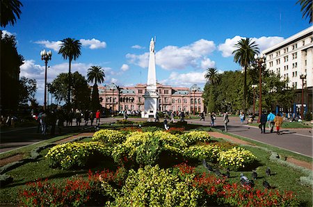 retro south america - PLAZA de MAYO BUENOS AIRES ARGENTINA Stock Photo - Rights-Managed, Code: 846-03165698