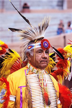 INDIAN DANCER AT INTER TRIBAL CEREMONIAL DANCE GALLUP NM Stock Photo - Rights-Managed, Code: 846-03163172