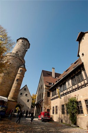 Castle Altenburg, Bamberg, Bavaria, Germany, Europe Fotografie stock - Rights-Managed, Codice: 841-05784170