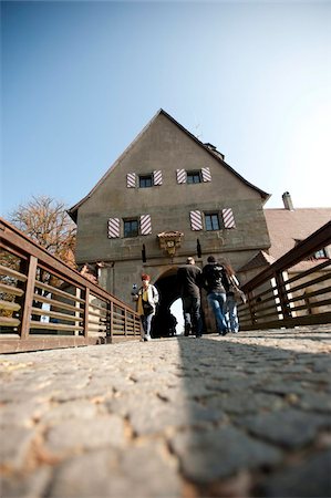 Castle Altenburg, Bamberg, Bavaria, Germany, Europe Fotografie stock - Rights-Managed, Codice: 841-05784171