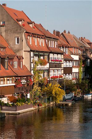 Klein-Venedig (Little Venice), Bamberg, Bavaria, Germany, Europe Fotografie stock - Rights-Managed, Codice: 841-05784188