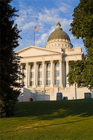 state building - State Capitol Building, Salt Lake City, Utah, United States of America, North America Stock Photo - Rights-Managed, Code: 841-05784312