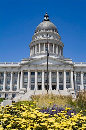 State Capitol Building, Salt Lake City, Utah, États-Unis d'Amérique, l'Amérique du Nord Photographie de stock - Rights-Managed, Code: 841-05784320