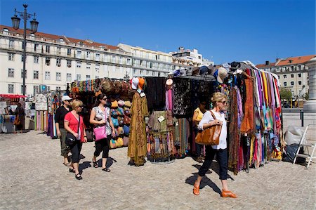 praca d pedro iv - Market in Praca da Figueira, Rossio District, Lisbon, Portugal, Europe Stock Photo - Rights-Managed, Code: 841-05784342