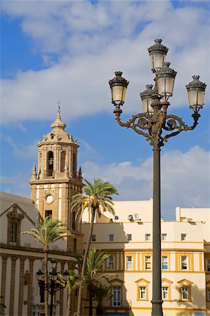 Santiago Church, Cadiz, Andalusia, Spain, Europe Foto de stock - Con derechos protegidos, Código: 841-05784403